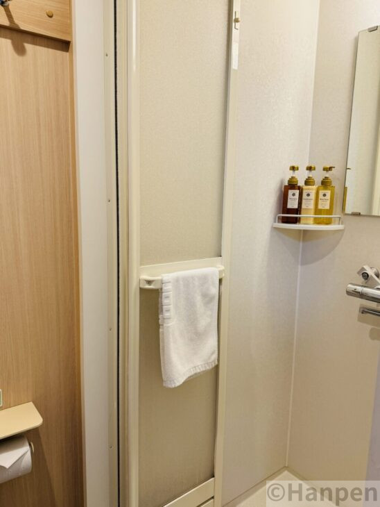 ドーミーイン札幌アネックスのシャワールーム