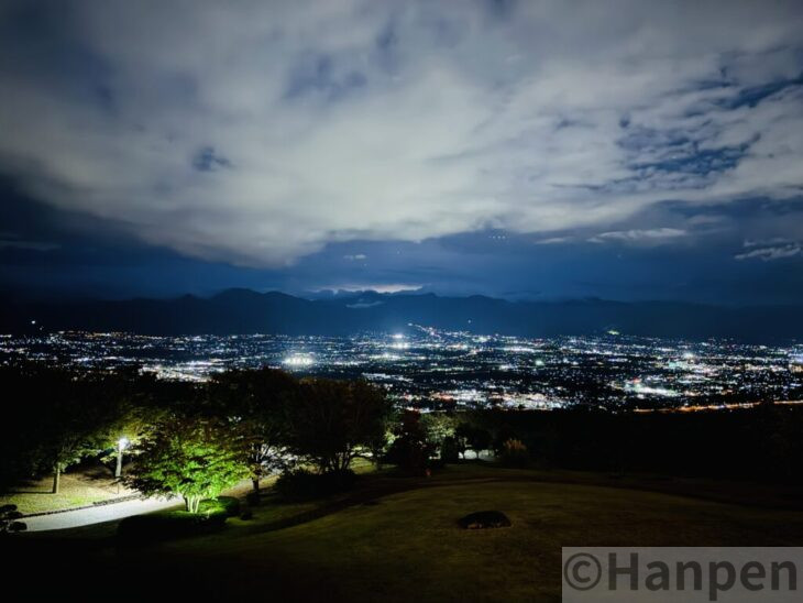 ホテルから見る夜景