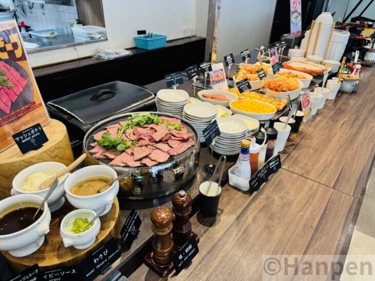 ドーミーインプレミアム博多朝食バイキング