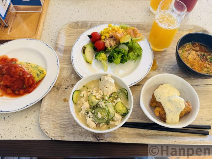 自分の朝食ビュッフェ