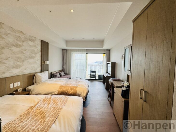 ラビスタ熱海テラス：ツインルーム全体