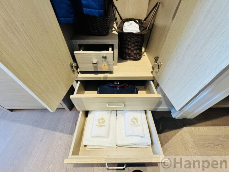 ゆかご、バスタオル