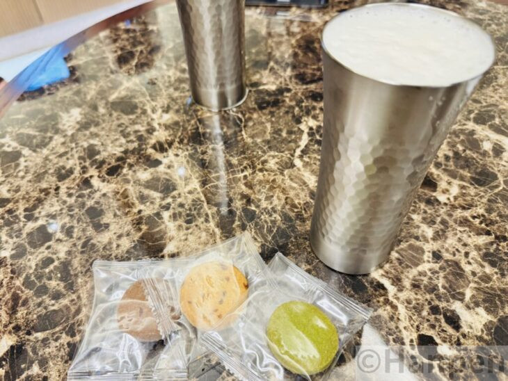 ビールとクッキー