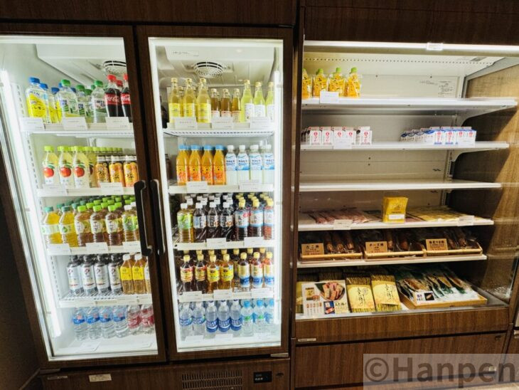 売店のドリンク類
