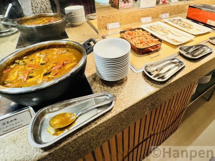 オークラプレステージ台北　朝食ビュッフェ１