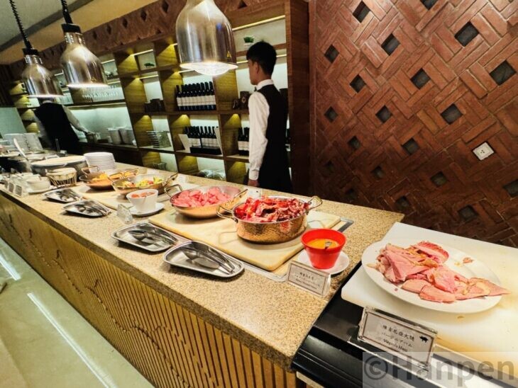 オークラプレステージ台北　朝食ビュッフェ２
